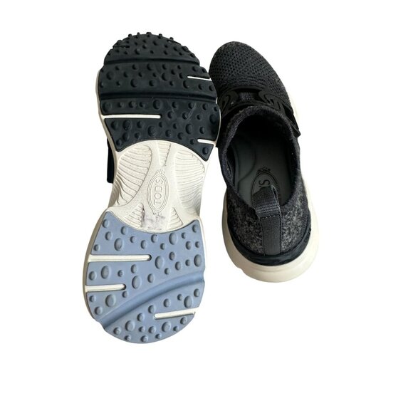 TODS Womens Kate Gray Wool Blend Sneakers Size 36.5 - Picture 4 of 11